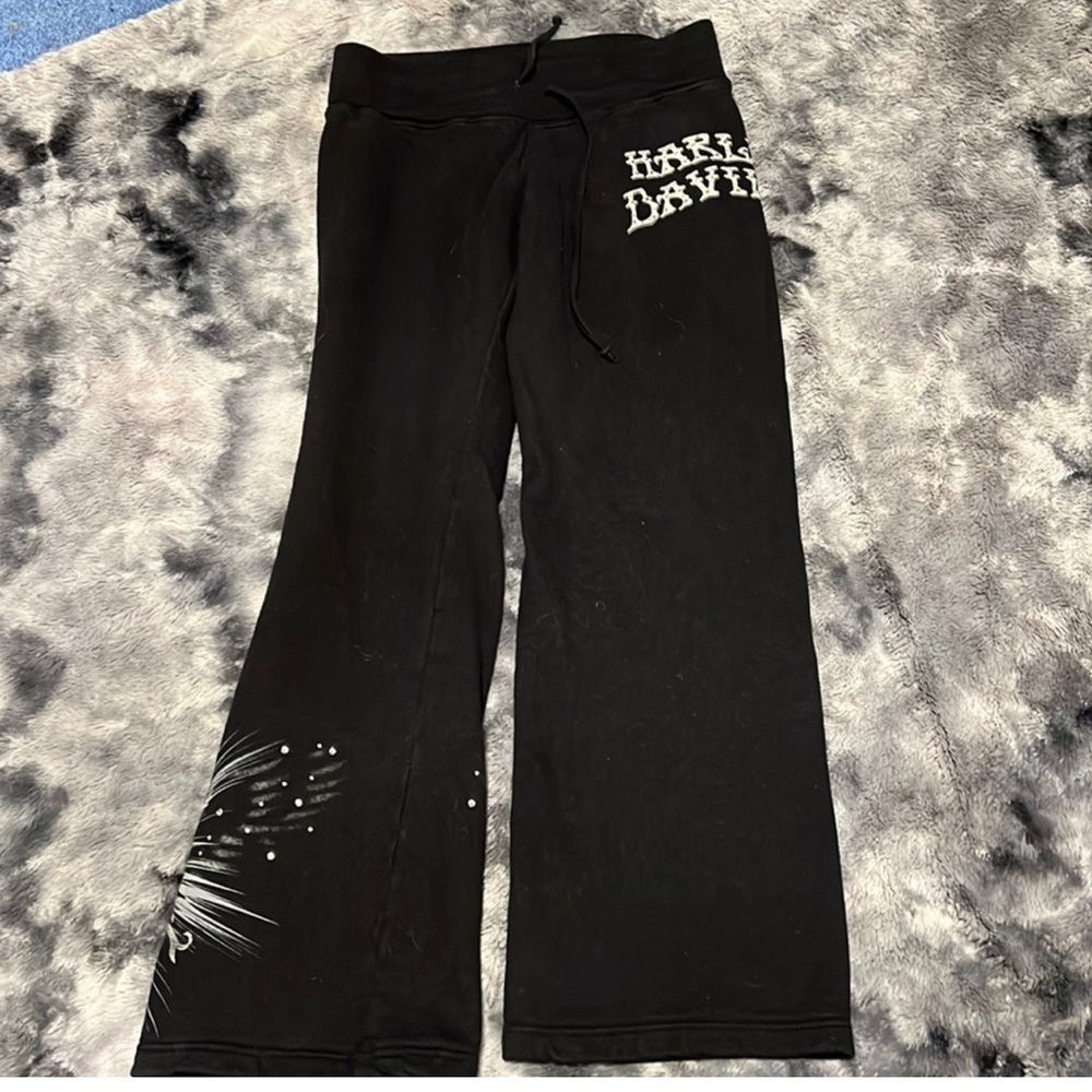 ISO!! Harley Davidson jeweled sweatpants